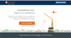 Desktop Screenshot of monolithos.com