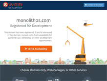 Tablet Screenshot of monolithos.com